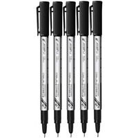 Komplet cienkopisw krelarskich 0.1-0.8mm. 5szt. 403-527 RYSTOR