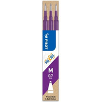 Wkad FRIXION 0, 7mm fioletowy (3szt) BLS-FR7-V-S3 PILOT