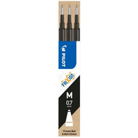 Wkad FRIXION 0, 7mm czarny (3szt) BLS-FR7-B-S3 PILOT