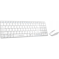 Klawiatura + mysz bezprzewodowa ESPERANZA LIBERTY biaa EK122W 2.4GHz