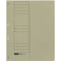 Skoroszyt oczkowy 1/2 A4 szary 100551880 ELBA