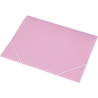 Teczka A4 z gumk EX4302 rowa transparentna 0410-0034-05/13 PantaPla