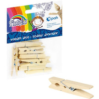 Ozdoby drewniene FIORELLO GR-WD645 spinacz duy (12) 170-2518