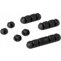 Klips samoprzylepny na 1 kabel CAVOLINE CLIP MIX, rne rodzaje w zestawie, 504137 DURABLE