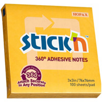 Bloczek STICK`N 76x76mm 360stopni ciemnoty 21551