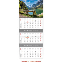 Kalendarz trójdzielny GÓRSKIE JEZIORO KS055B Wokół Nas