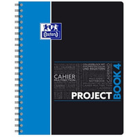 Koozeszyt A4 80k kratka PROJECTBOOK mix kolor 400037432 OXFORD
