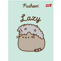 Zeszyt szkolny A5 32 kartki w kratk laminowany PUSHEEN ST.MAJEWSKI