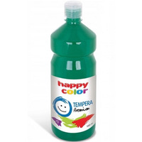 Farba TEMPERA Premium 1000ml ciemnozielona HAPPY COLOR 3310 1000-52