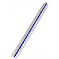 Linijka skalwka aluminiowa 30cm nr.24 20024 LENIAR