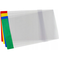 Okadki regulowane na ksiki i zeszyty E5 kolorowe 25 sztuk 27, 7x39, 3-43, 7cm OZK-48 BIURFOL