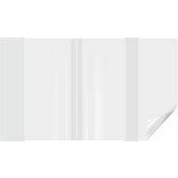 Okadki regulowane na ksiki i zeszyty A4 bezbarwne 25 sztuk 30, 3 x40, 8-44cm OZB-46 BIURFOL