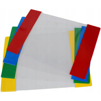 Okadki na zeszyty szkolne A5 kolorowe 50 sztuk 21, 2x30, 3cm OZK-01 BIURFOL