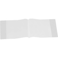 Okadki na zeszyt do nut muzyki bezbarwne 25 sztuk 15x43, 1cm OZB-34 BIURFOL