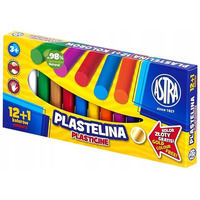 Plastelina szkolna dla dzieci zestaw 13 kolorw 303115007 ASTRA