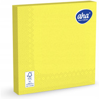 Serwetki dekoracyjne 33x33cm papierowe 20 sztuk 3 warstowe te AHA