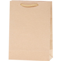 Torebka prezentowa KRAFT 1 maa szara 13x18x6cm ROZETTE