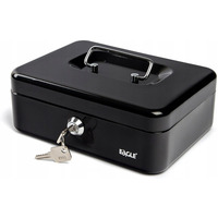 Kasetka na pienidze 8878S czarna 77x157x207mm 120-1029 EAGLE