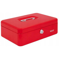 Kasetka na pienidze 8878M czerwona 82x192x262mm 120-1027 EAGLE