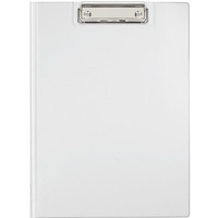 Teczka z klipem zamykana Clipboard A4 biaa KL-04/KH-04-10 BIURFOL