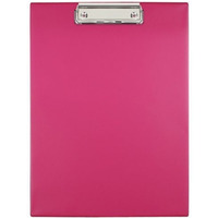 Deska z klipsem Clipboard A4 rowa KKL-01-03 BIURFOL