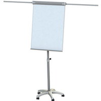 Flipchart mobilny, suchocieralny magnetyczny IGNIS, 68x105xh220cm MEMOBE MF003