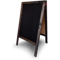 Potykacz kredowy 90x50cm czarny rama drewniana MTX050090.19.47.51 MEMOBE