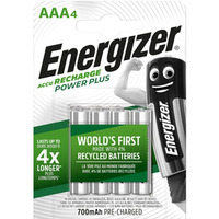 Akumulatorek ENERGIZER Power Plus AAA/HR03 700mAh Ni-MH (4szt)