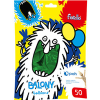 Balony 12` METALLIC zielony ( 50szt.) 170-2655 FIORELLO