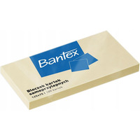 Karteczki samoprzylepne bloczek 125x75mm 100 kartek ty 400086388 BANTEX