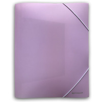 Teczka z gumk A4 fioletowa pastelowa PP-102 TT8346 PENMATE