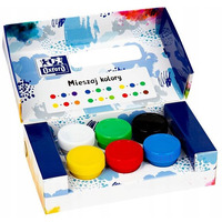 Farby plakatowe szkolne 6 kolorw 20ml zestaw 400167103 OXFORD