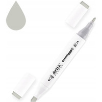 Marker alkoholowy dwustronny REDNI SZARY CG2 PP915-111 ARTIX