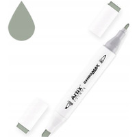 Marker alkoholowy dwustronny SZARY CG4 PP915-112 ARTIX