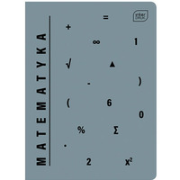 Zeszyt A5 60k kratka 70g PP MATEMATYKA INTERDRUK