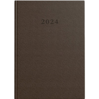 Kalendarz A4 brzowy dzienny STANDARD 2024 400177477 TOP 2000
