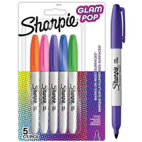 Markery permanentne SHARPIE Glam Pop (5 kolorw) 2201774