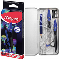Zestaw geometryczny DEEPSEA 9 elementw 981834 MAPED