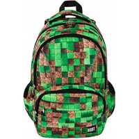 Plecak szkolny 2-komorowy Tornister modzieowy Pixel Cubes BP-76 ST.RIGHT St.Majewski