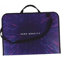 Teczka na rysunki A3 na suwak PP 38x52cm z nadrukiem zero gravity TER-01-03 BIURFOL
