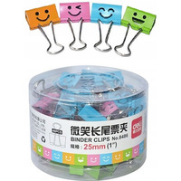 Klips do akt 25mm BUKI 48szt. E8486 DELI