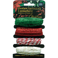 Zestaw tasiemek i sznurkw CHRISTMAS INTERDRUK