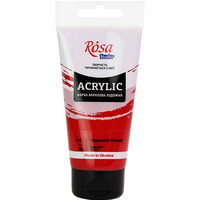 Farba akrylowa Rosa Studio 75ml DARK RED 406