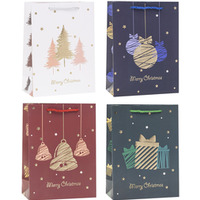 Torebka prezentowa A4 26x32x10cm BOE NARODZENIE TBN-24132-HS-A4 ROZETTE