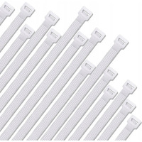Opaska zaciskowa/opaska kablowa/zip/raps/trytytka 200x2, 5mm (100szt) biaa LEXTOOL (LXOP05)