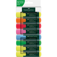 Zakrelacz 1546 8 kolorw neonowych opakowanie kartonowe 254848 FABER-CASTELL