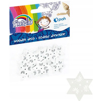 Ozdoby drewniene FIORELLO GR-WD811 gwiazdki 29mm (15) 170-2530