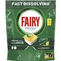 Kapsuki do zmywarki FAIRY ORIGINAL ALL IN ONE LEMON (71szt)