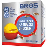 Puapka z pynem na muszki owocwki BROS