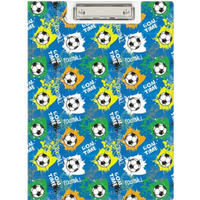 Teczka z klipem A4 z nadrukiem FOOTBALL KHN-04-34 BIURFOL